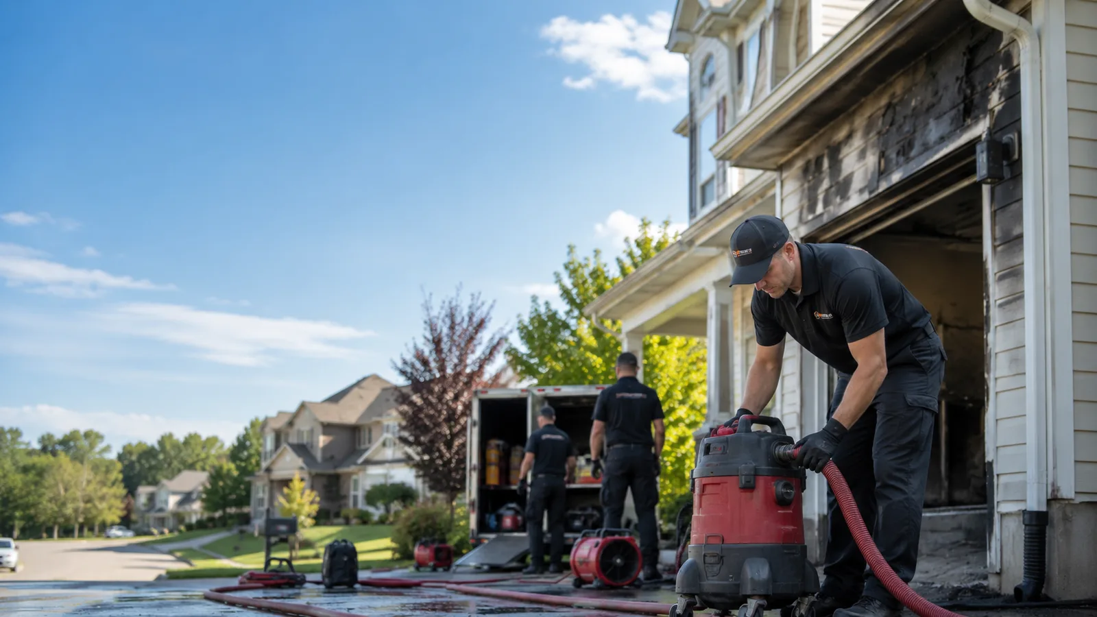Fire And Smoke Damage Restoration in Saint Clair, MN near me